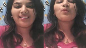Indian beauty takes self-portraits for her boyfriend