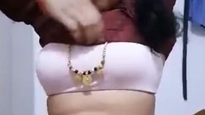 Freshly wedded duo's passionate lovemaking with an unexpected twist