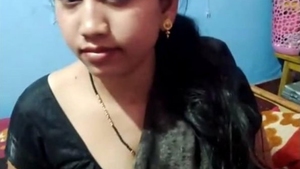 Stunning wife engages in a passionate encounter