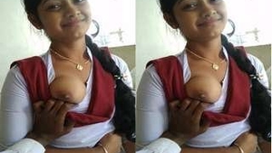Desi Indian babe with big boobs gives her man a steamy blowjob