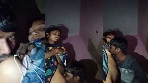 Rural couple has sex in front of camera for pleasure