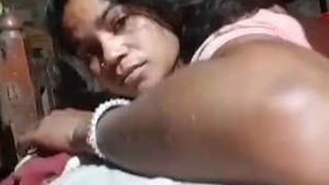 A woman from a rural community having sex with her vagina