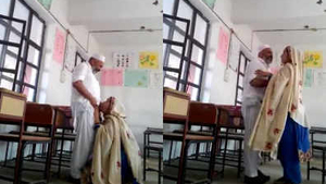 A Pakistani school principal engages in sexual activity with a female teacher