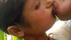 Indian lover gets naughty in the wild