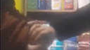 MILF Indian shopkeeper fondles breasts of customer