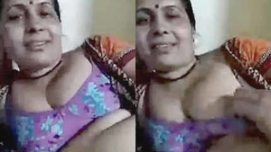 Mature Indian wife enjoys live sex with her lover on camera