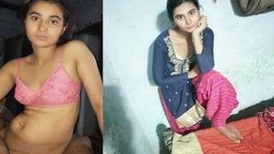 Indian wife enjoys solo play and intercourse