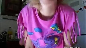 Teen daugter kitchen Sex