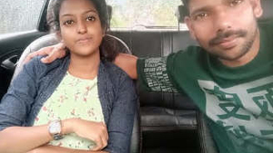 A Desi woman is vigorously fucked in a car