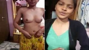 Desi teen reveals her body for money in explicit video