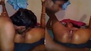 Sri Lankan Tamil wife gets oral and vaginal sex
