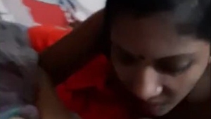 Aroused wife delivers an incredible oral sex performance