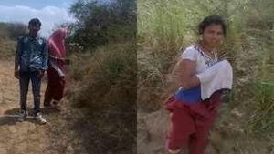 Desi couple's public sex in the open air gets them caught
