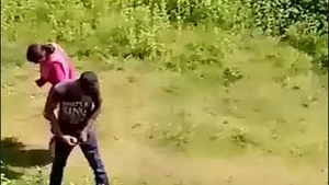 Public outdoor sex caught on camera
