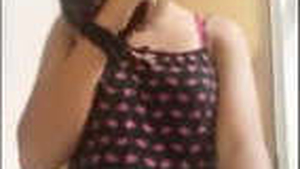 Charming girl from northeast region undressing