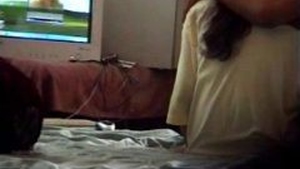 Desi bhabhi's steamy hotel room sex with driver caught on camera