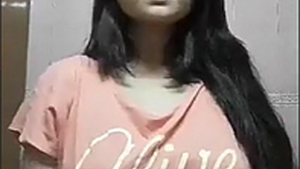 Horny girlfriend films nude video for boyfriend