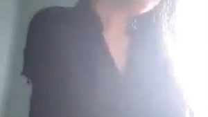 A horny woman enjoys a passionate ride