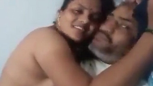 A middle-aged village woman satisfies her desires with a young man