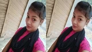 Hidden camera captures beautiful Indian girl taking a bath