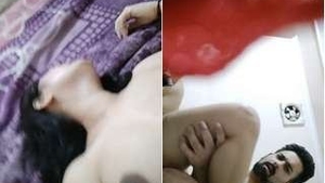 Desi girl gets naughty at the hotel with her partner