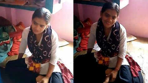 Adorable Indian girl gives an amazing blowjob