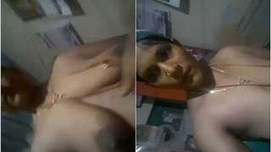 Rustic bhabhi unveils her naked body in a homemade video