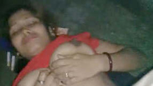 Indian aunty moans during intense anal sex