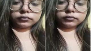 Busty Indian babe flaunts her wet pussy and big tits