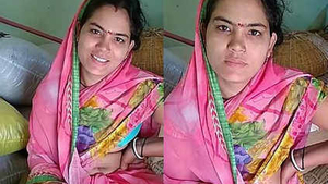 Aunty's belly button gets some attention while she sits down