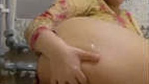 Cute teenager masturbates with her fingers and gets naughty