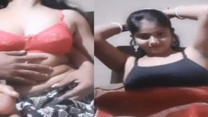 Indian wife's webcam blowjob and sex with her husband