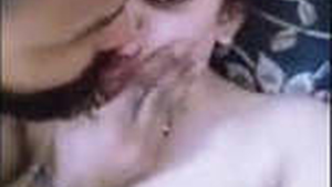 Beautiful Indian wife gets naughty with her husband on TikTok