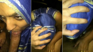 Desi girlfriend's sensual oral skills