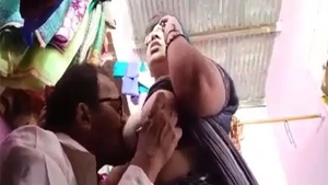 Mature aunty gets naughty with boutique shop owner