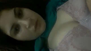 Attractive woman records intimate moments in multiple parts