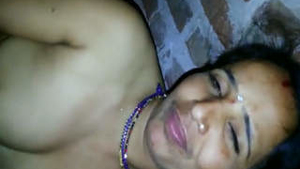 Charming older aunt performs deep oral sex