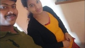 Kannada lover gets fucked in the bedroom