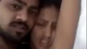 Hot couple enjoys sex in hindi video