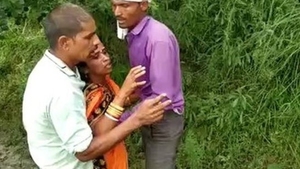 Caught in the act: Desi couple gets naughty in the open air