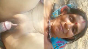 Randi, a mature woman, enjoys outdoor sex