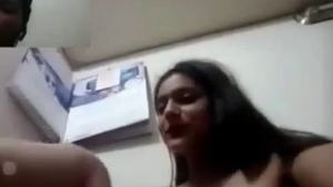 Full-length HD video of a horny girl getting off