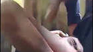 A passionate Indian college couple's outdoor romp captured in a heated video