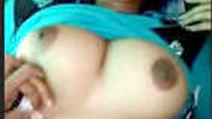 Attractive busty woman engages in intense sexual activity with her boyfriend in the workplace