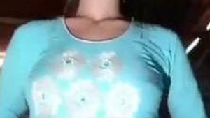 Watch a stunning wife pleasure herself in this steamy video