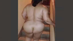 Aunty Tia's nude staircase showcase