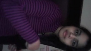 Jyoti, the hot Indian girl, in a hotel MMS video