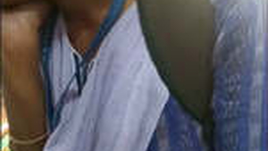 Mallu girl enjoys getting her breasts fondled by her boyfriend