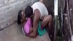 Indian brother-in-law secretly has outdoor affair with his sister-in-law
