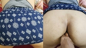 BF gives his desi girlfriend a finger fucking in a steamy video